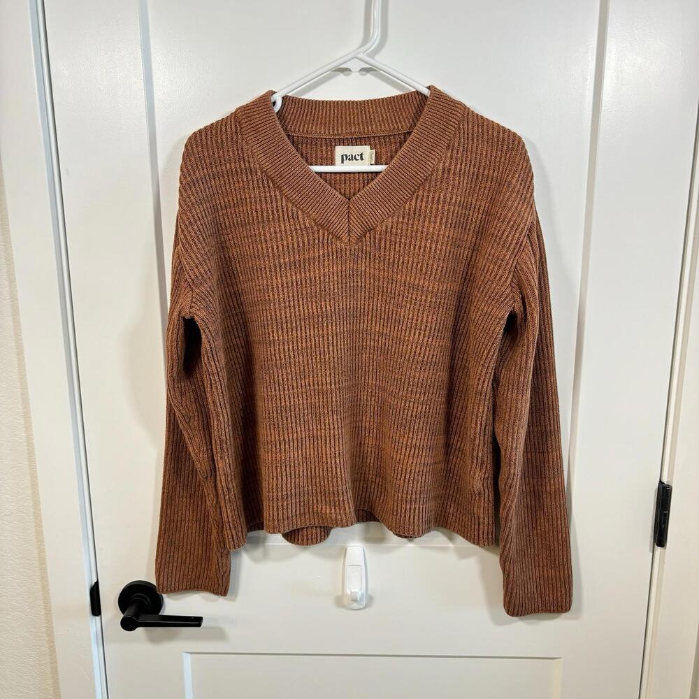 Pact Women's Brown Sweater